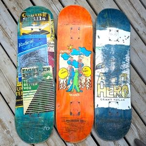 Antihero skateboard 2 decks. One krooked deck